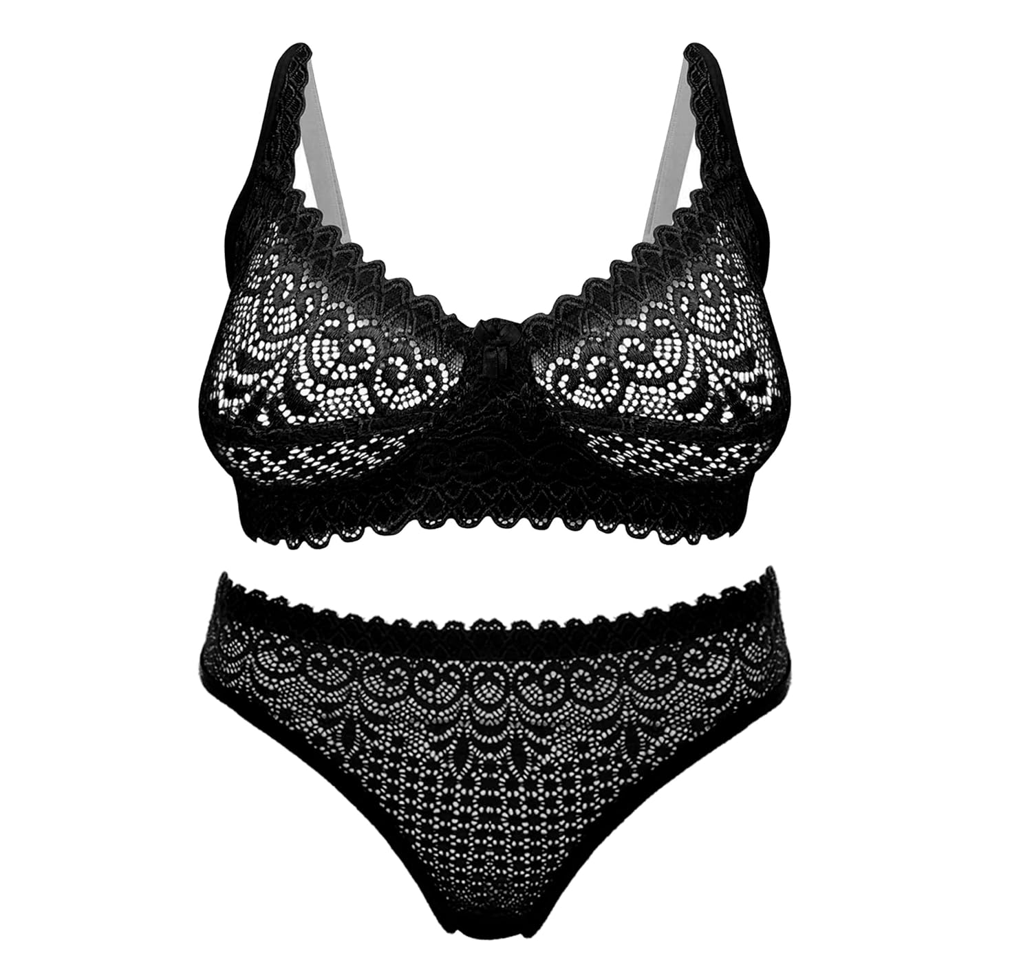 SPHOTIC Women’s Lace Net Sexy Honeymoon Lingerie Set | Bra and Panty Set SPHOTIC Women’s Lace Net Sexy Honeymoon Lingerie Set | Bra and Panty Set