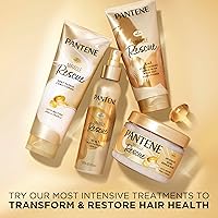 Vista 10 de Pantene Miracle Rescue Deep Conditioner with Melting Pro-V Pearls - For Dry, Damaged, or Color-Treated Hair - Intense Moisture & Repair - 8.0 Oz