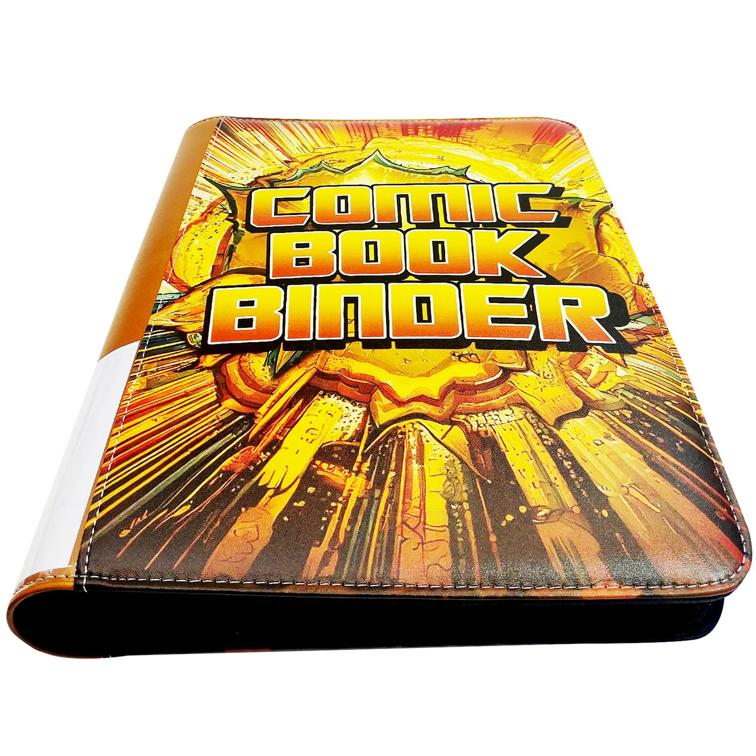 ANIXITECH Comic Book Binder, Sleeves 24+ Comics Book Storage Album, for Current, Silver Age, Regular Comics Bagged and Boarded, Acid-Free, for Organizing, Comic Collectors and Displaying Comic Books
