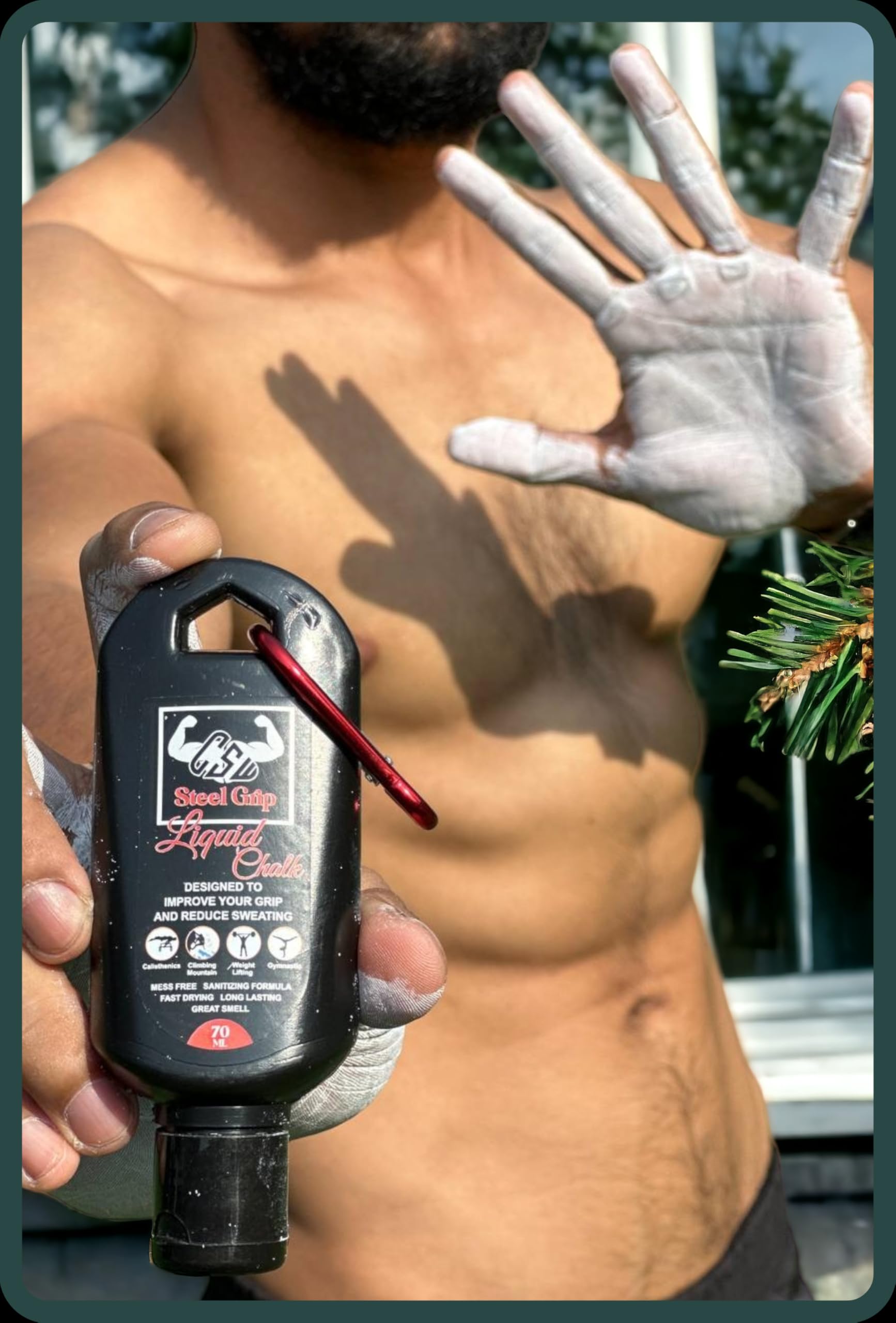 Calistreet workout Liquid Gym Chalk Superior Grip and Sweat-Free Hands for Weightlifting, Gym, Rock Climbing, Calisthenics, Gymnastics,Crossfit, Bodybuilding 70 ml Black (B0CQWFDSLW) Amazon Price History, Amazon Price Tracker