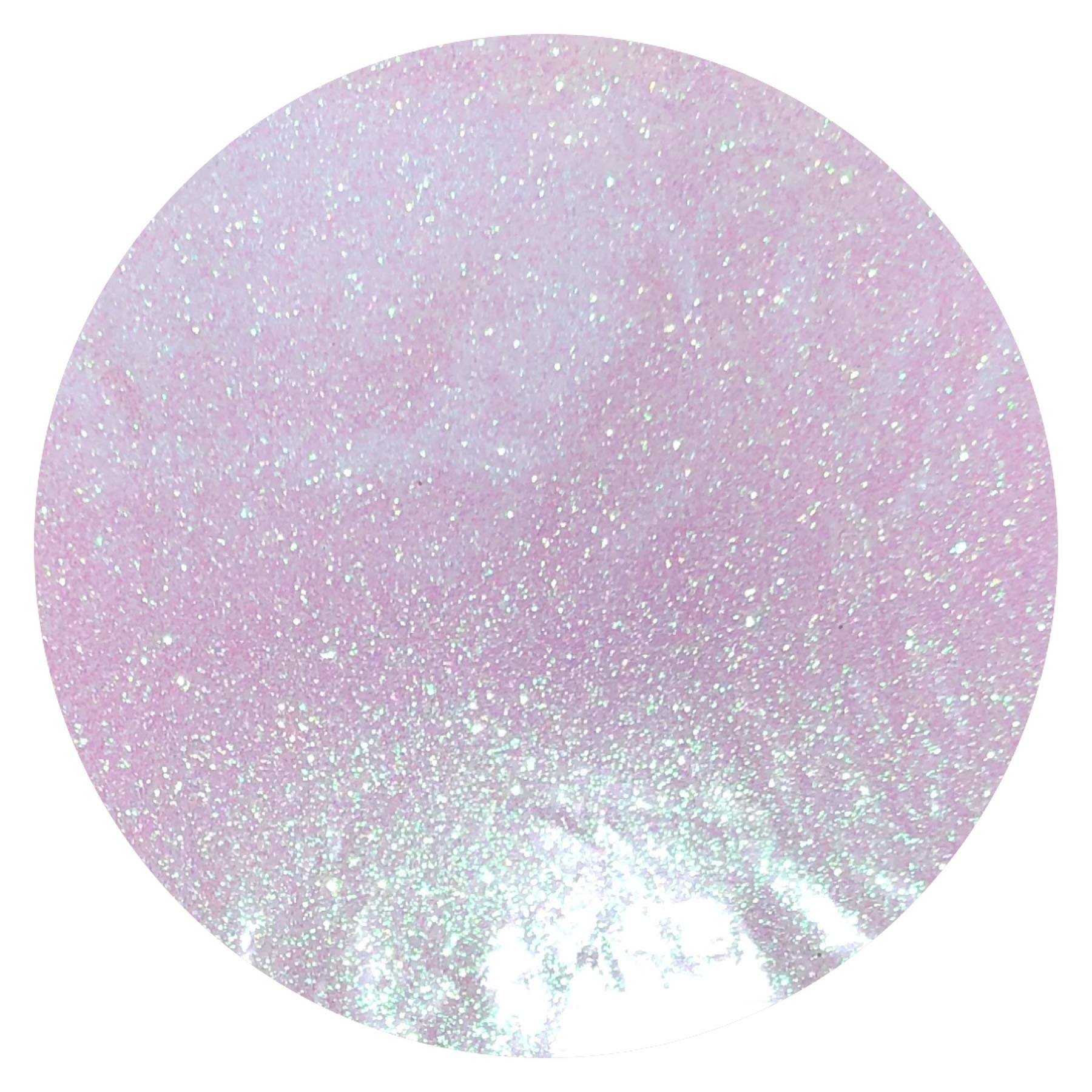 Just Crystals White 100G Fine Glitter Matt Iridescent Holographic Wine Glass Craft Nail Art Dust ( Surprise Iridiscent)
