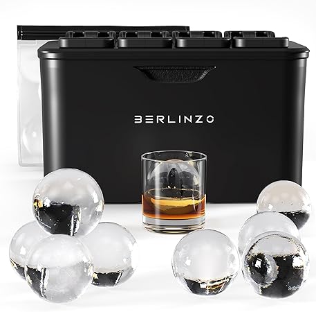 Berlinzo Premium Clear Ice Ball Maker Mold Berlinzo Premium Clear Ice Ball Maker Mold