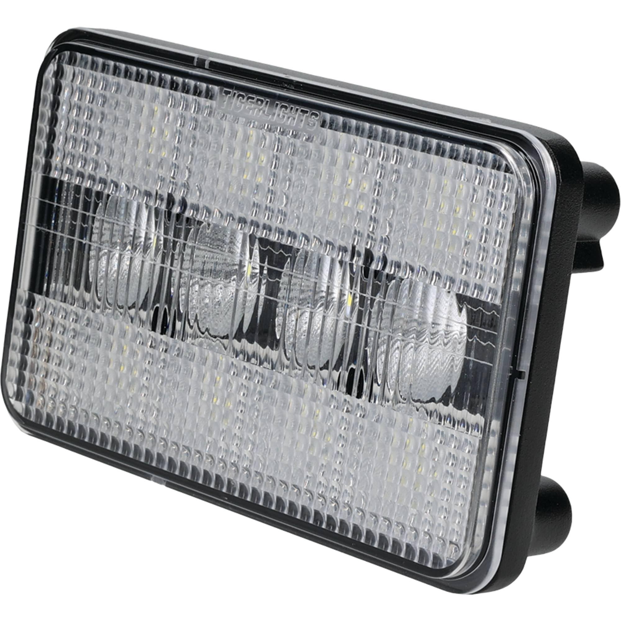 Tiger Lights TL6090 12V LED High/Low Beam Compatible With/Replacement For Case/IH 1294, 1394, 1494, 1594, 1690, 1896,2090, 2094, 2096, 2290, 2294, 2390, 2394, 2590 Flood/Spot Combo Off-Road Light