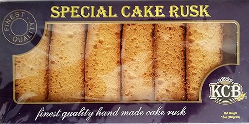 KCB Special Cake Rusk de la mejor calidad 10oz