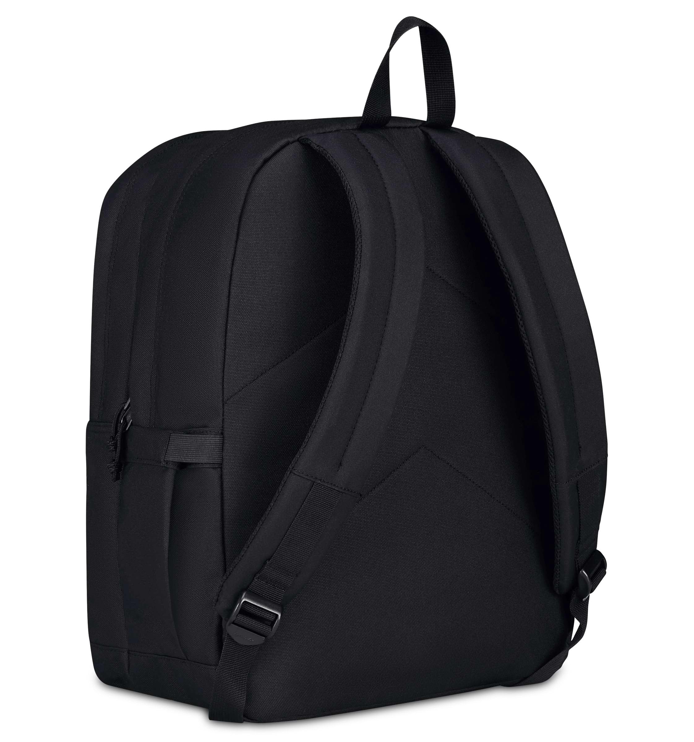 Invicta Jelek Zaino Scuola Media Ragazzo Ragazza, Scuola Superiore, Tinta Unita, Scomparto PC, Tasca Borraccia, nero