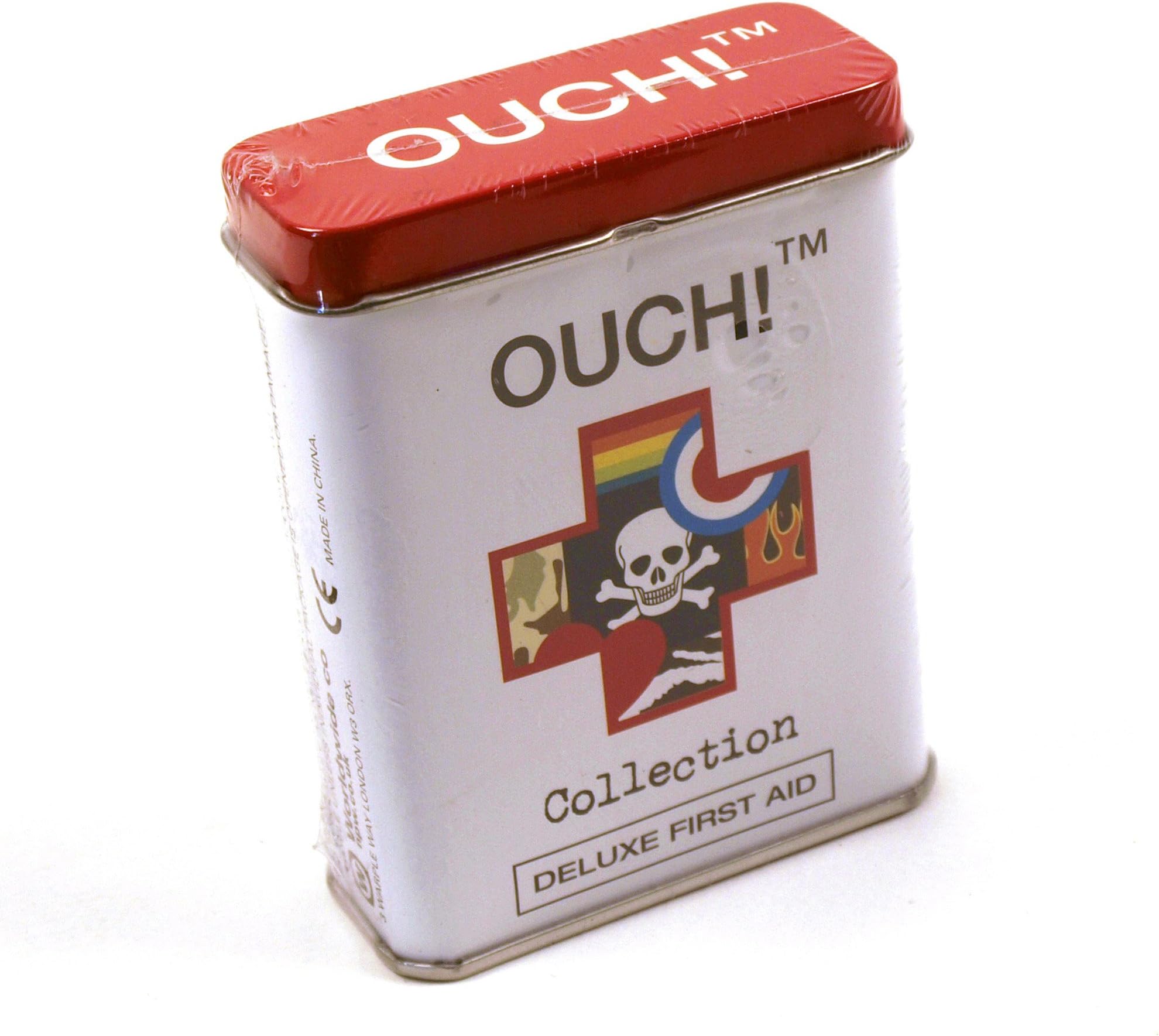 Ouch! Fun Collection Deluxe Plasters in First Aid Gift Tin