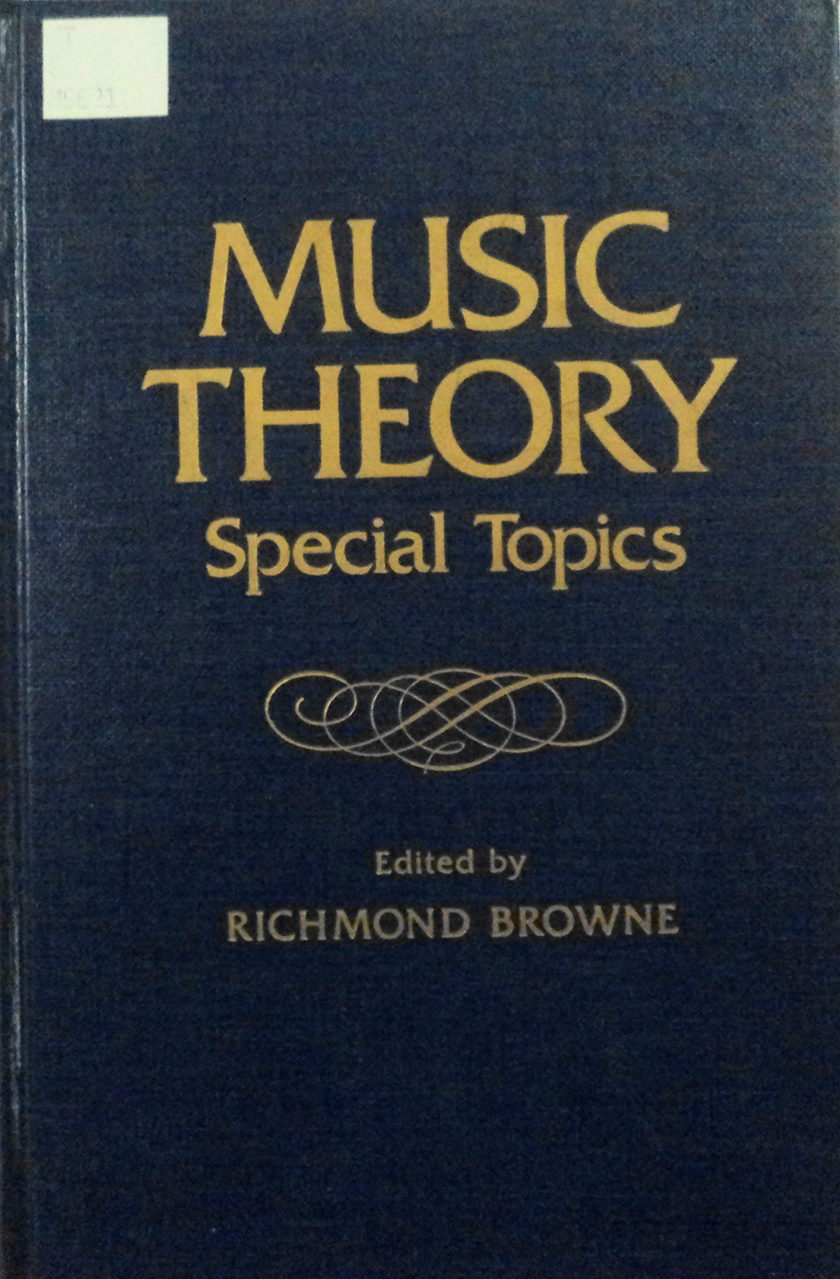 Music Theory, Special Topics
