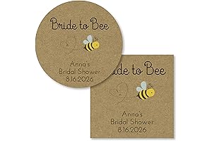 Bride to Bee Stickers Bridal Shower Labels