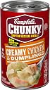 Campbell's Chunky Soup, Creamy Chicken and Dumplings Soup, 18.8 Oz Can