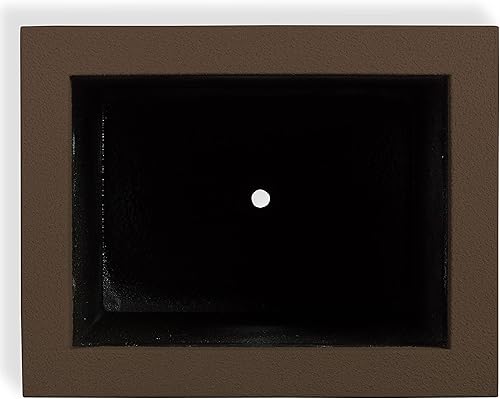 Miniatura 6 de PolyStone Cozumel - Maceta alta y moderna en columnas para exteriores e interiores, 23 pulgadas de largo x 18 pulgadas de ancho x 30 pulgadas de