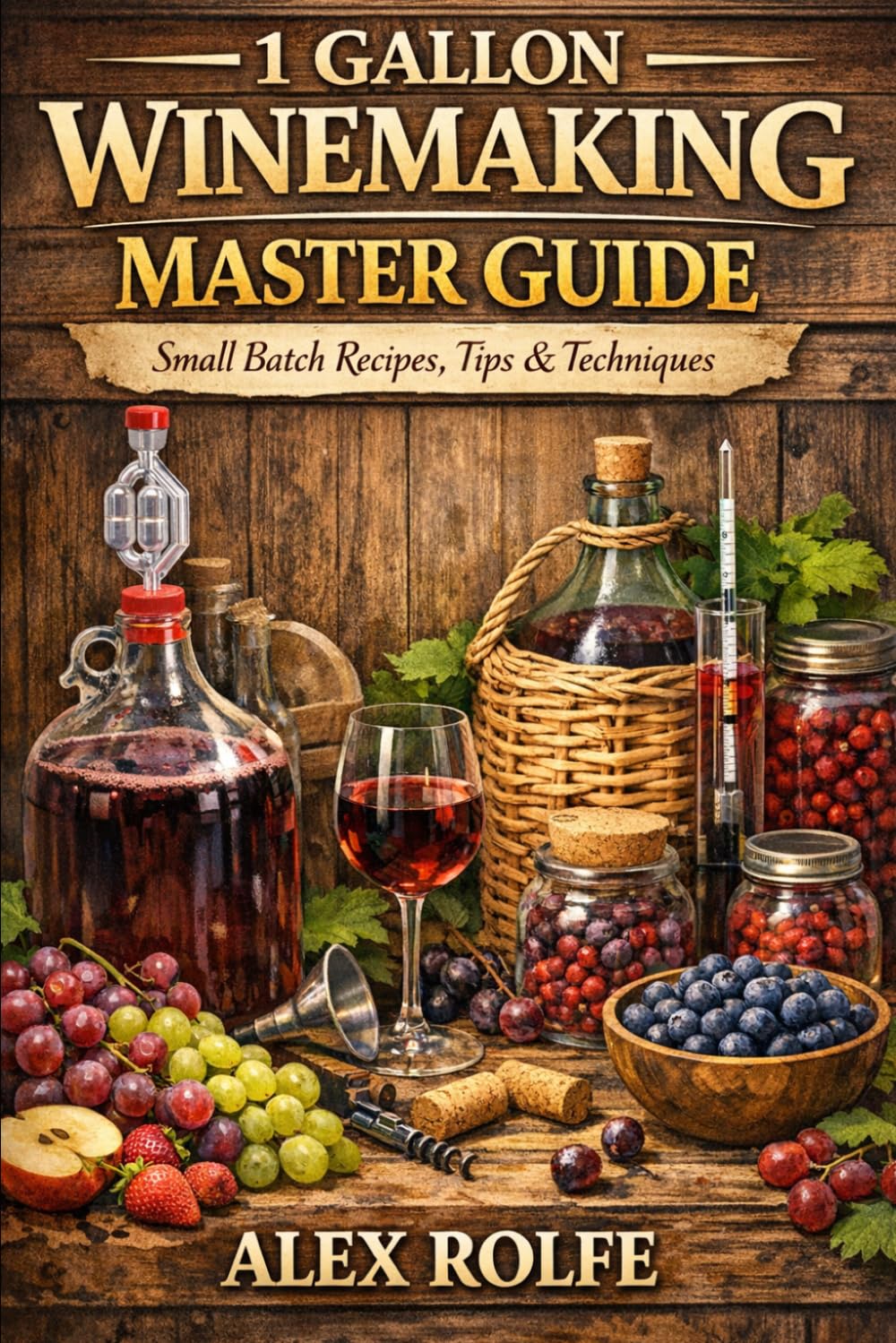 1-Gallon Winemaking Guide: Small Batch Recipes, Tips & Techniques (The Homestead Master Series)