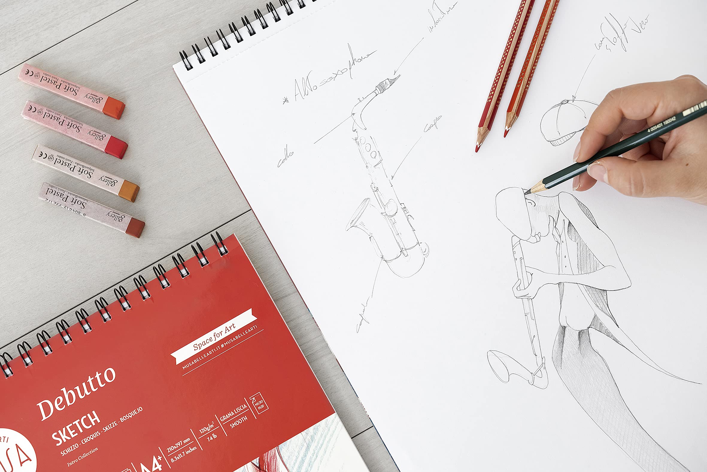 Blocco Disegno A4 20 Fogli 120g - Indispensabile per la Scuola