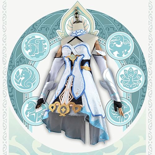 Vista 5 de OSIAS Lumine Traje Cosplay (M)