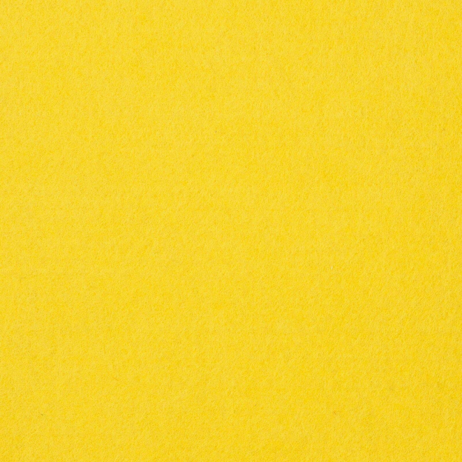 Pandoras Upholstery Self Adhesive Sticky Backed Felt Baize Craft Material Fabric - 450mm Wide x 5 Metres (Rolled) Yellow