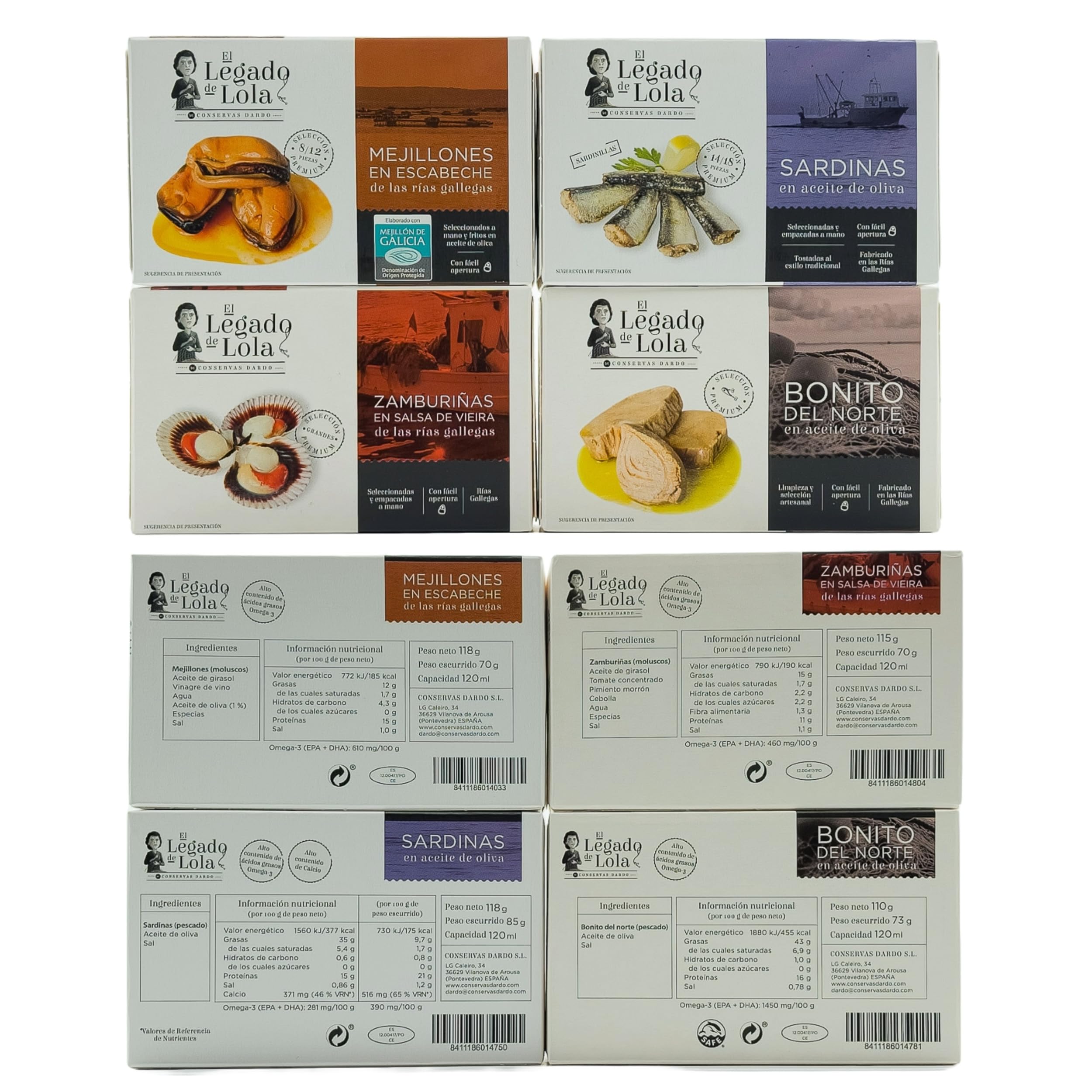 Caja Regalo Gourmet Morriña de VinNatura con Conservas Artesanales | Cesta gourmet de Galicia, regalos de empresa y celebraciones, elaboración tradicional, tarjeta personalizable