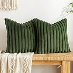 MIULEE Faux Fur Decorative Throw Pillow Covers 18x18 Set of 2 Cream White | Modern Spring Home Decor Soft Plush Couch Pillows Cozy Fluffy Cushion Covers for Sofa Bed Living Room