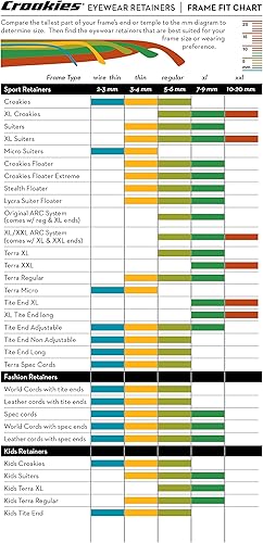 Miniatura 6 de Croakies Terra Spec Cords Adjustable Sport Eyewear Retainer