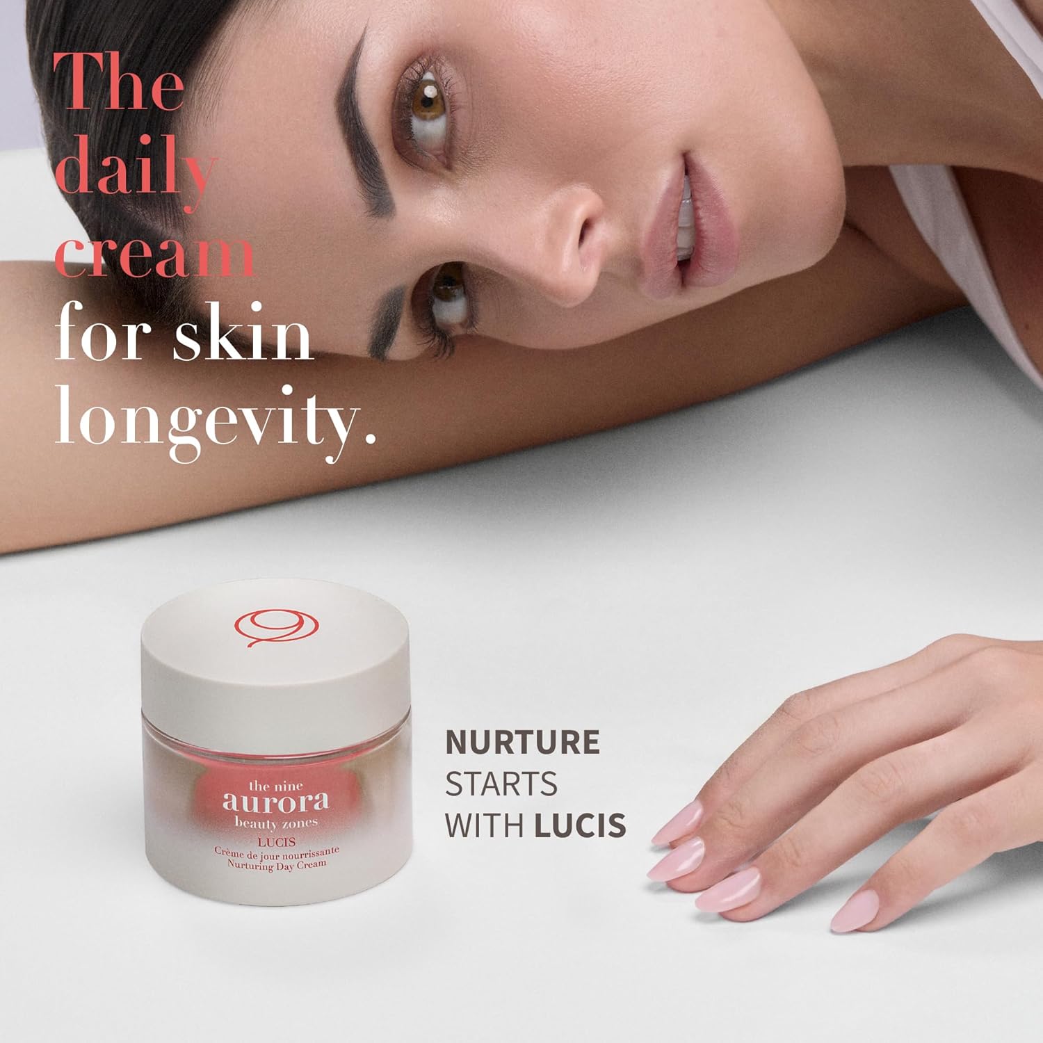Lucis Nurturing Day Cream – Lightweight Antioxidant Face Moisturizer with Hyaluronic Acid, Beta-Glucan & Botanical Oils for Hydration, Barrier Comfort & Radiance | 50 ml / 1.6 fl. Oz