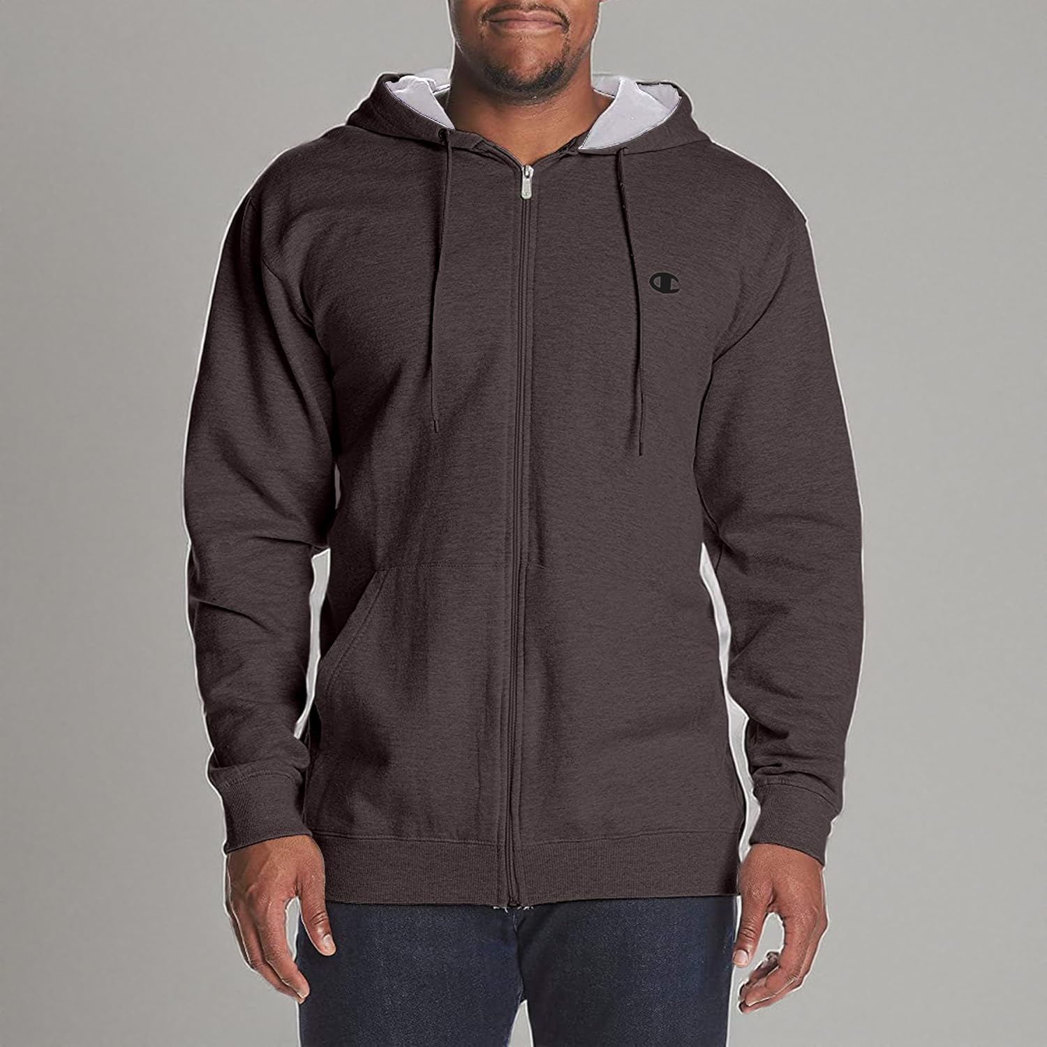Champion Big and Tall Zip Up Hoodies for Men – Men’s Fleece Zip Up Hoodie Jacket - Image 7
