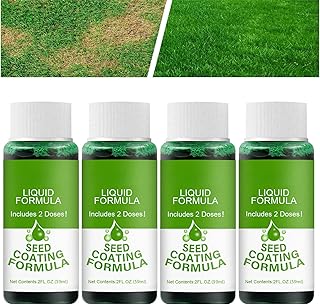 Green Grass Lawn Spray, Liquid Seeding Grass Lawn Green Spray, Spray Grass Seeds for Lawn, Liquid Grass Seed Spray for Lawn, Cowboy Green Grass Seed Spray, Liquid Green Grass Lawn Spray (4pcs)