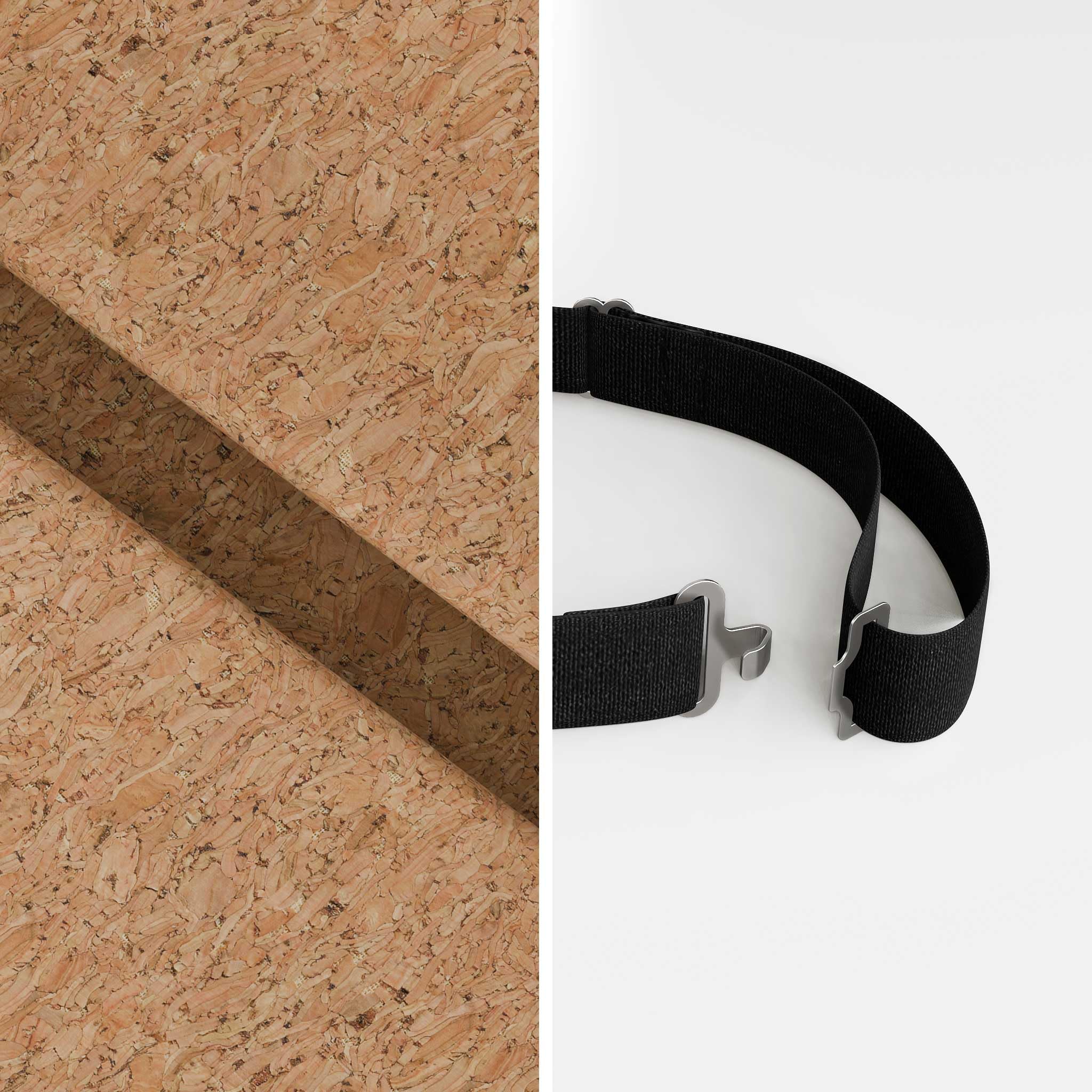 Papillon da Uomo in Sughero | Beige Naturale Canyon | Papillon Vegano | Classic Butterfly | Accessorio Matrimonio | Fatto a Mano in Germania