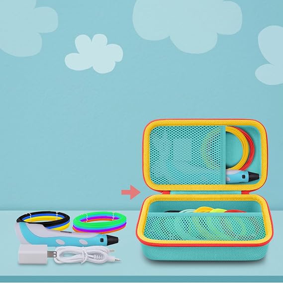 co2CREA Empty Hard Storage Case for 3D Printing Pen Set