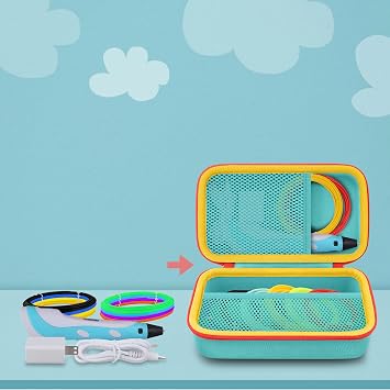 co2CREA Empty Hard Storage Case for 3D Printing Pen Set
