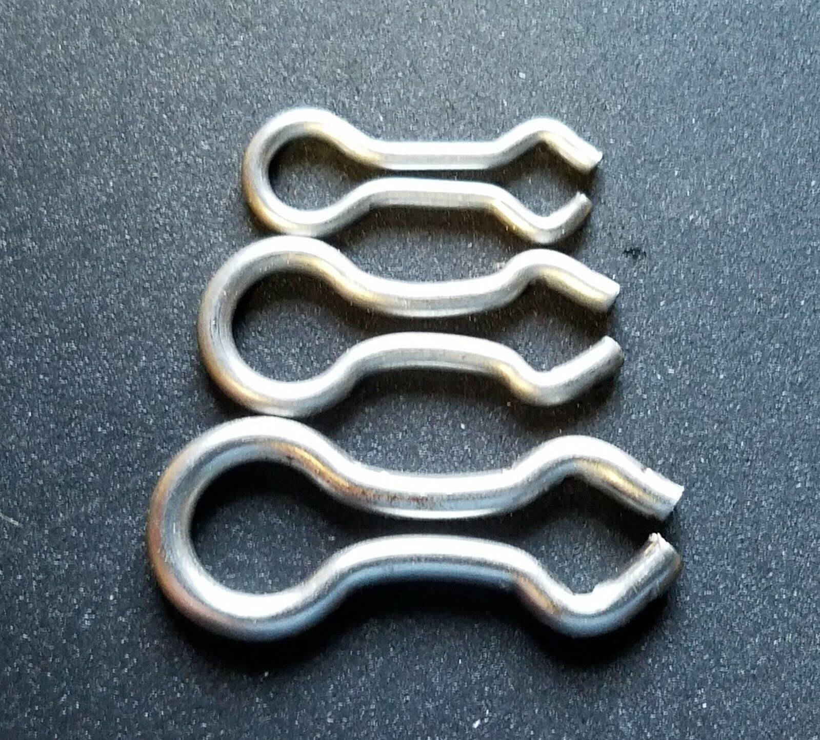 100 Stainless Eyelet Eyes Steel Lead Sinker Weight #1#2#3 Hilts & Do-It Molds