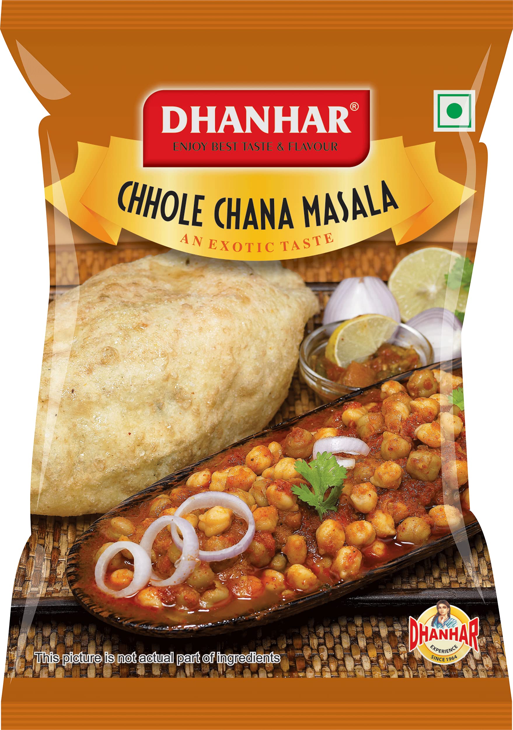 Dhanhar Chhole Chana Masala Powder | No Artificial Flavour & Preservative | Blended Spices Mix | for Delicious & Flavourful Cooking | Mixed Masala Powder – 500 Grams (B09HQVX4FM) Amazon Price History, Amazon Price Tracker