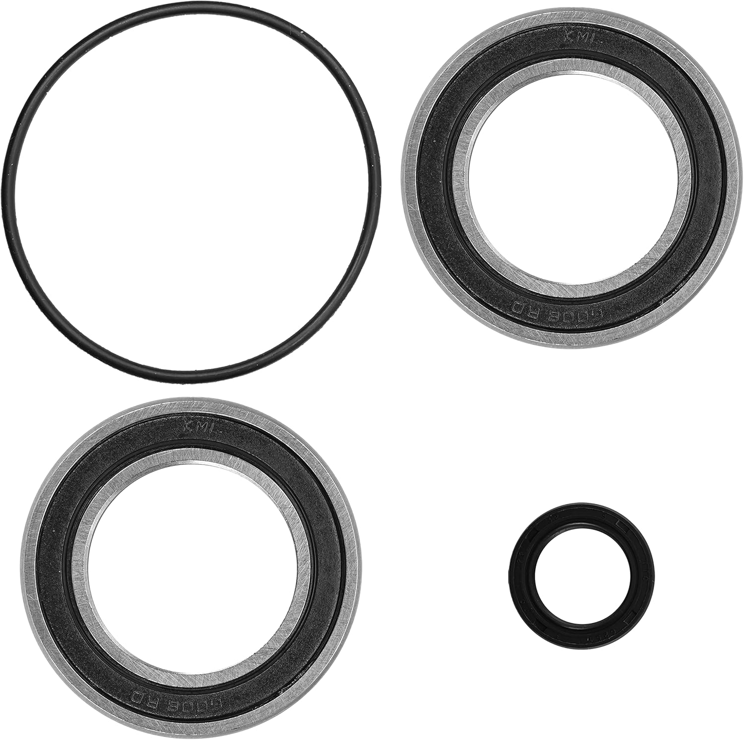 Caltric Rear Axle Carrier Bearing Kit Compatible with Kawasaki Lakota KEF300 Sport 2001-2003