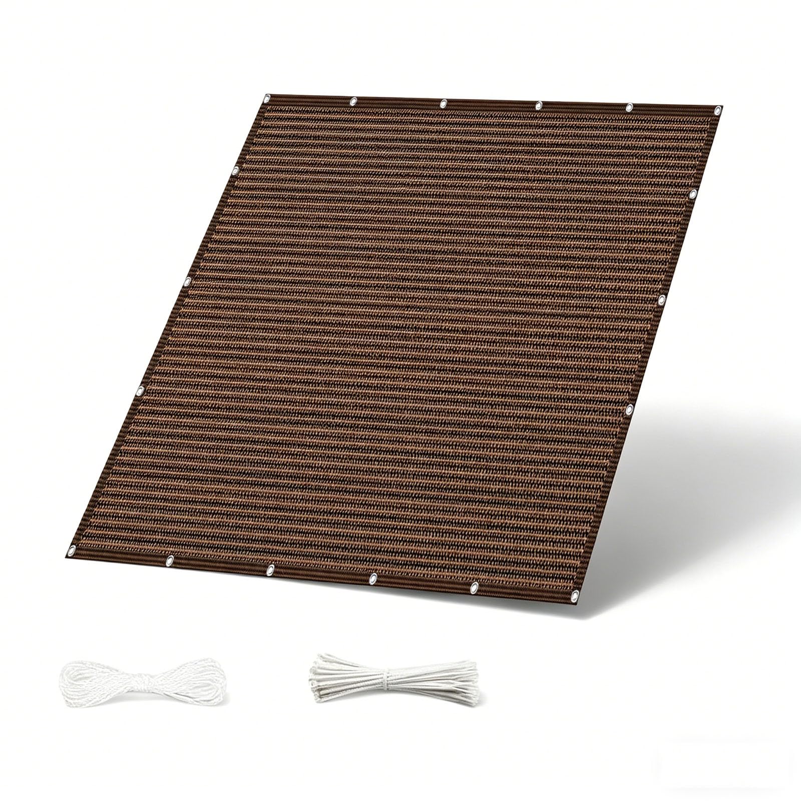 Brise vue balcon extérieur pour terrasse et patio marron