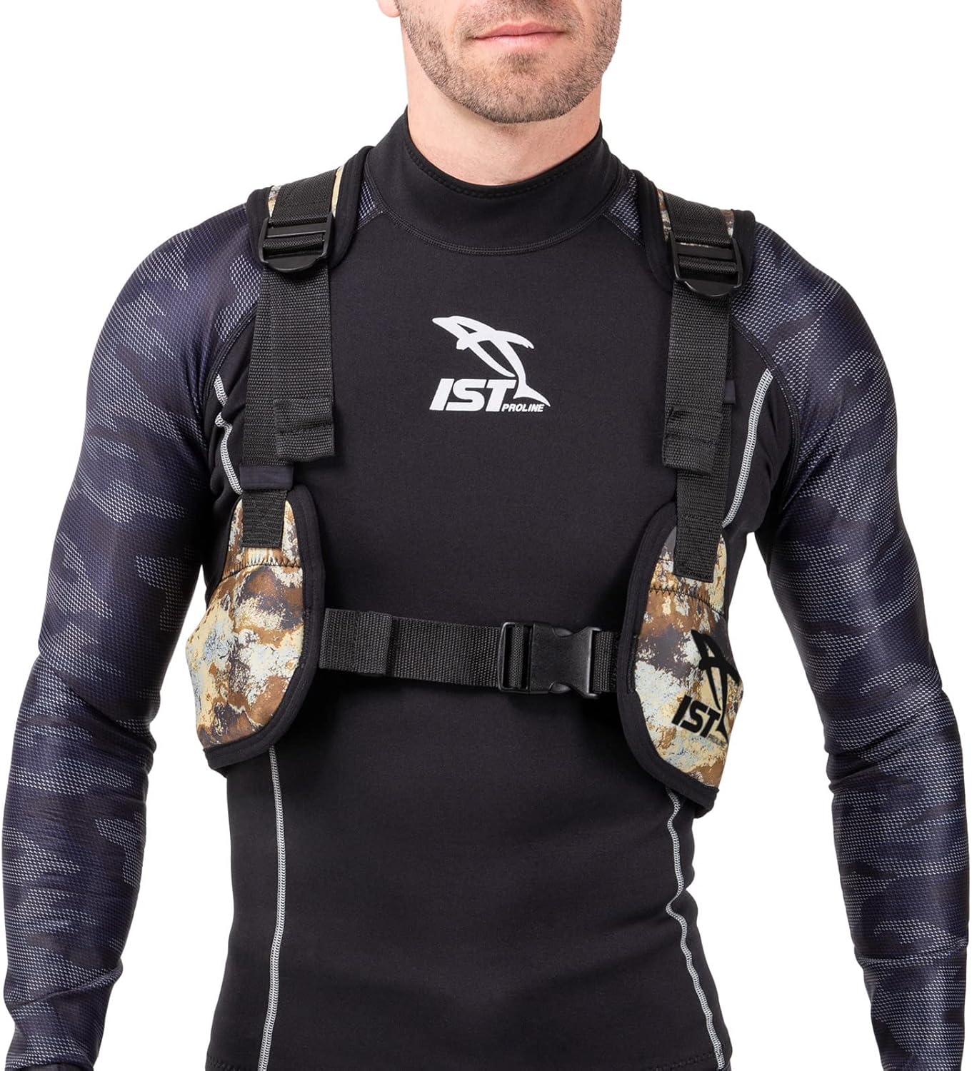 IST VSA0240 Free Diving/Apnea Weight Vest, Holds Up to 35lbs.