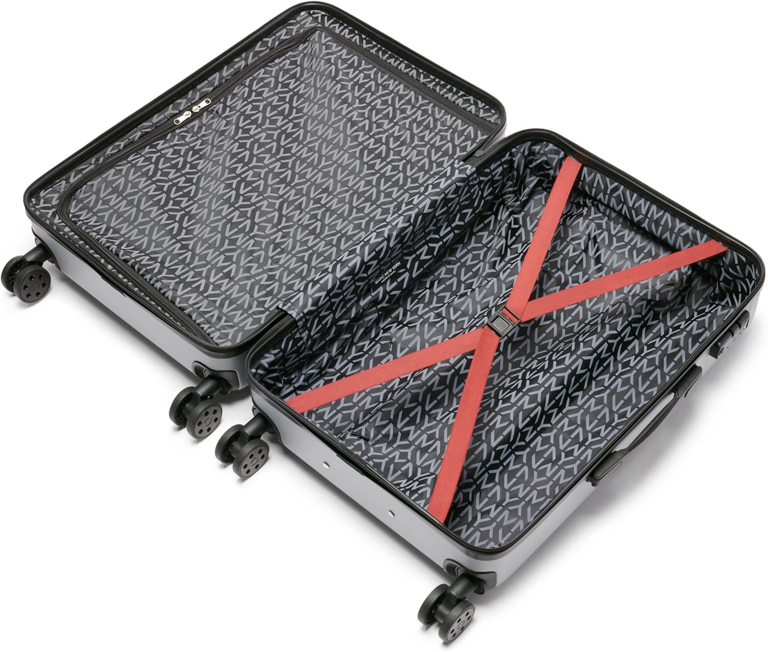 Marc New York Lotus 25" Upright Luggage, Silver, Medium