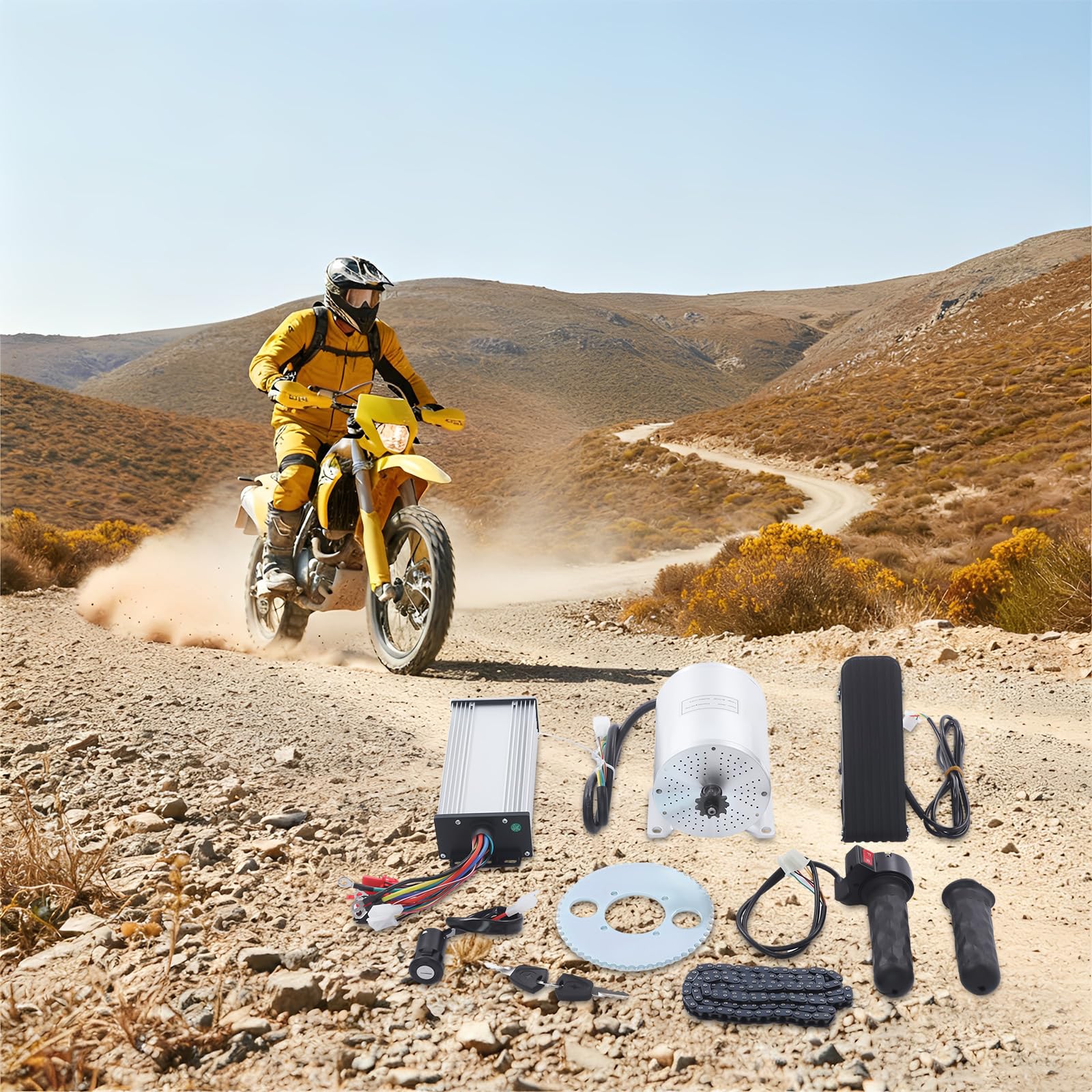 Set di motore elettrico brushless da 48-72 V
