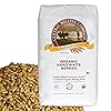 100% Organic Hard White Spring Wheat Berries - 25 lbs