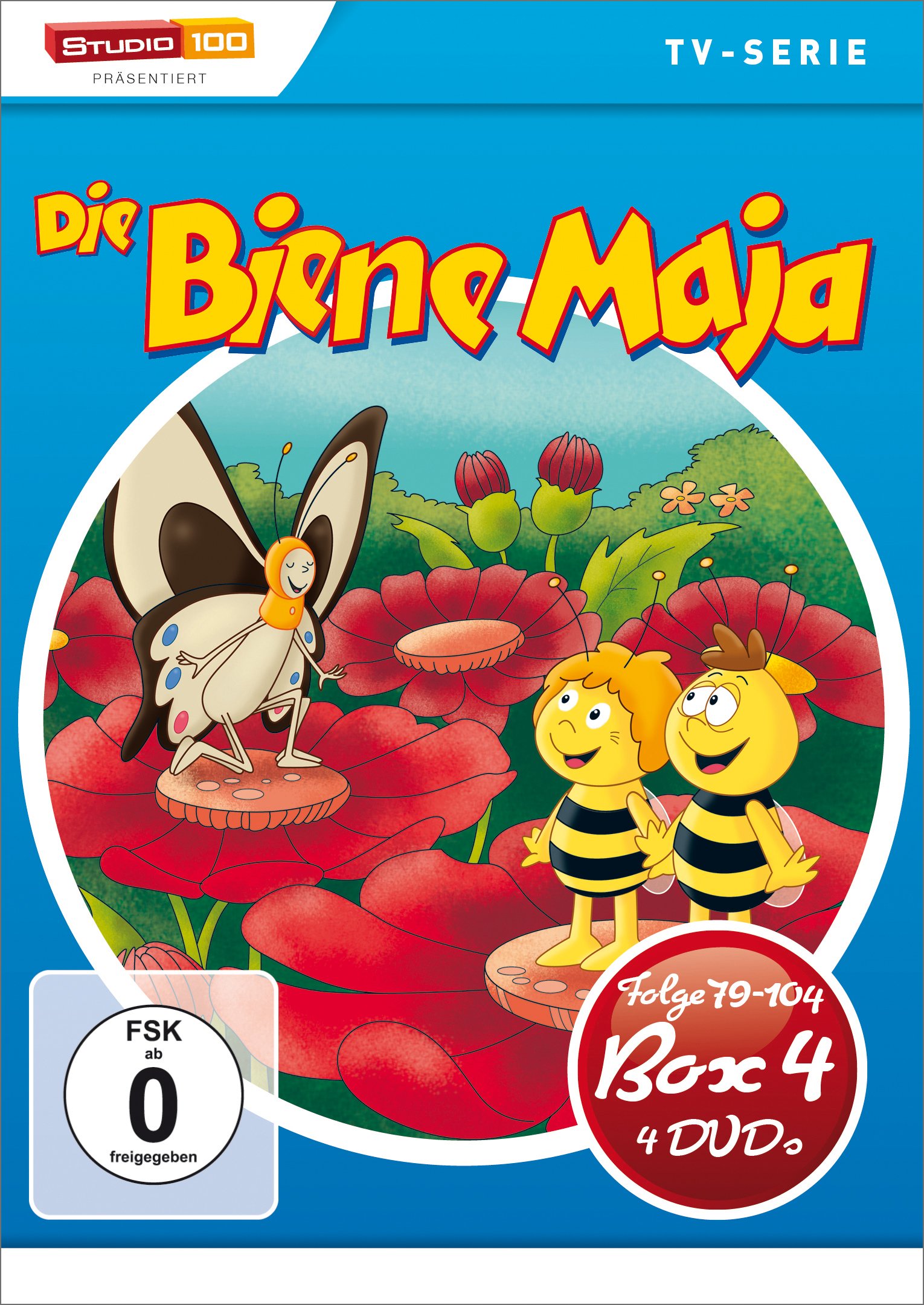 Die Biene Maja Box 4/Ep. 79-104 [4 DVDs]