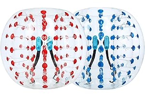 2PCS Inflatable Bumper Balls, 5Ft Human Hamster Ball for Adults or Children