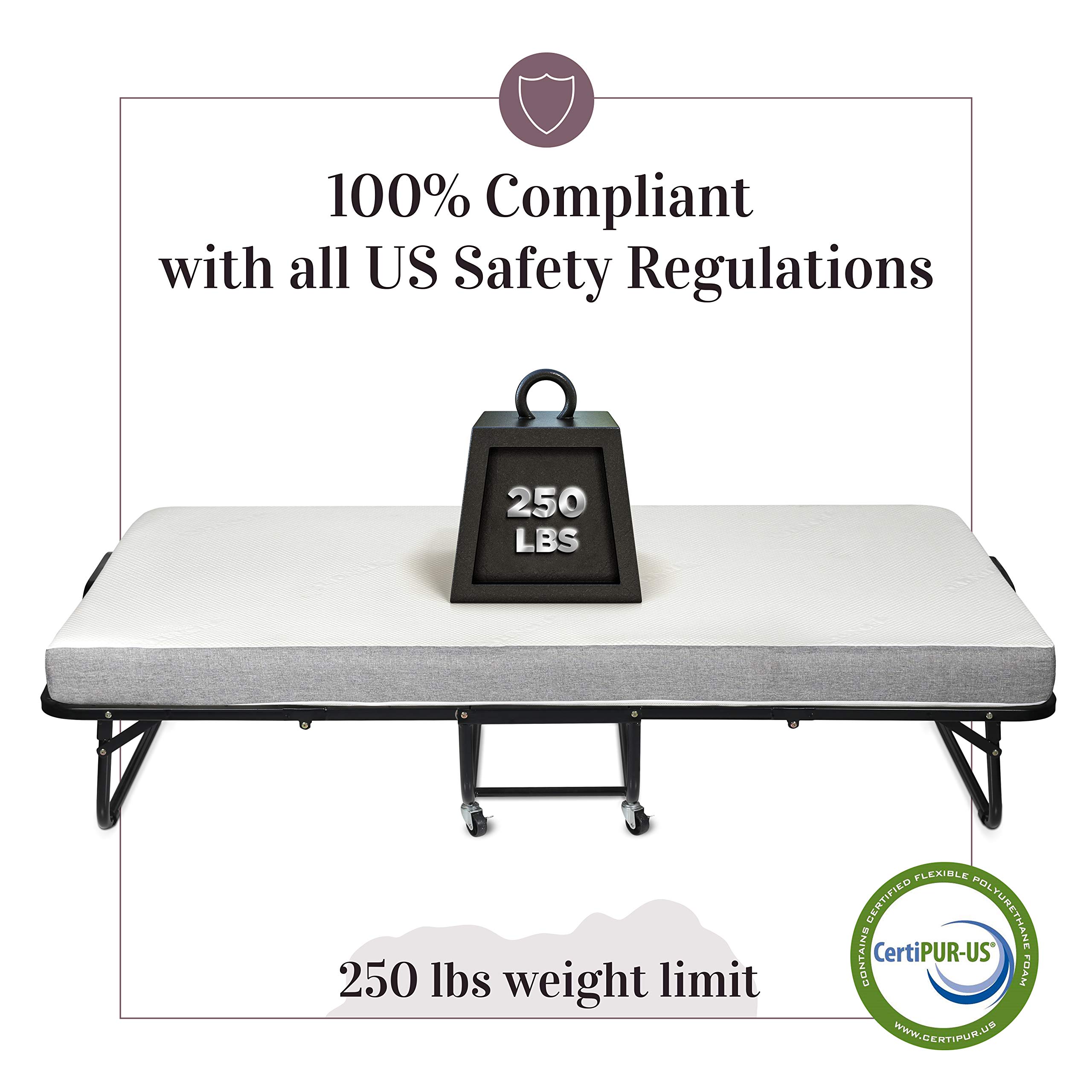 Milliard Diplomat Folding Bed...B07C382WJ2