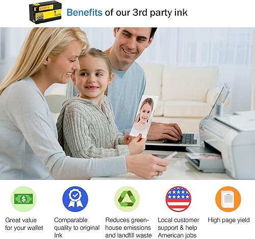 Miniatura 7 de Cartlee Compatible Ink Cartridges Replacement for HP 712 712XL Ink Cartridges for HP for DesignJet T120 T230 T250 T520 T630 T630 T650 Studio Plotter