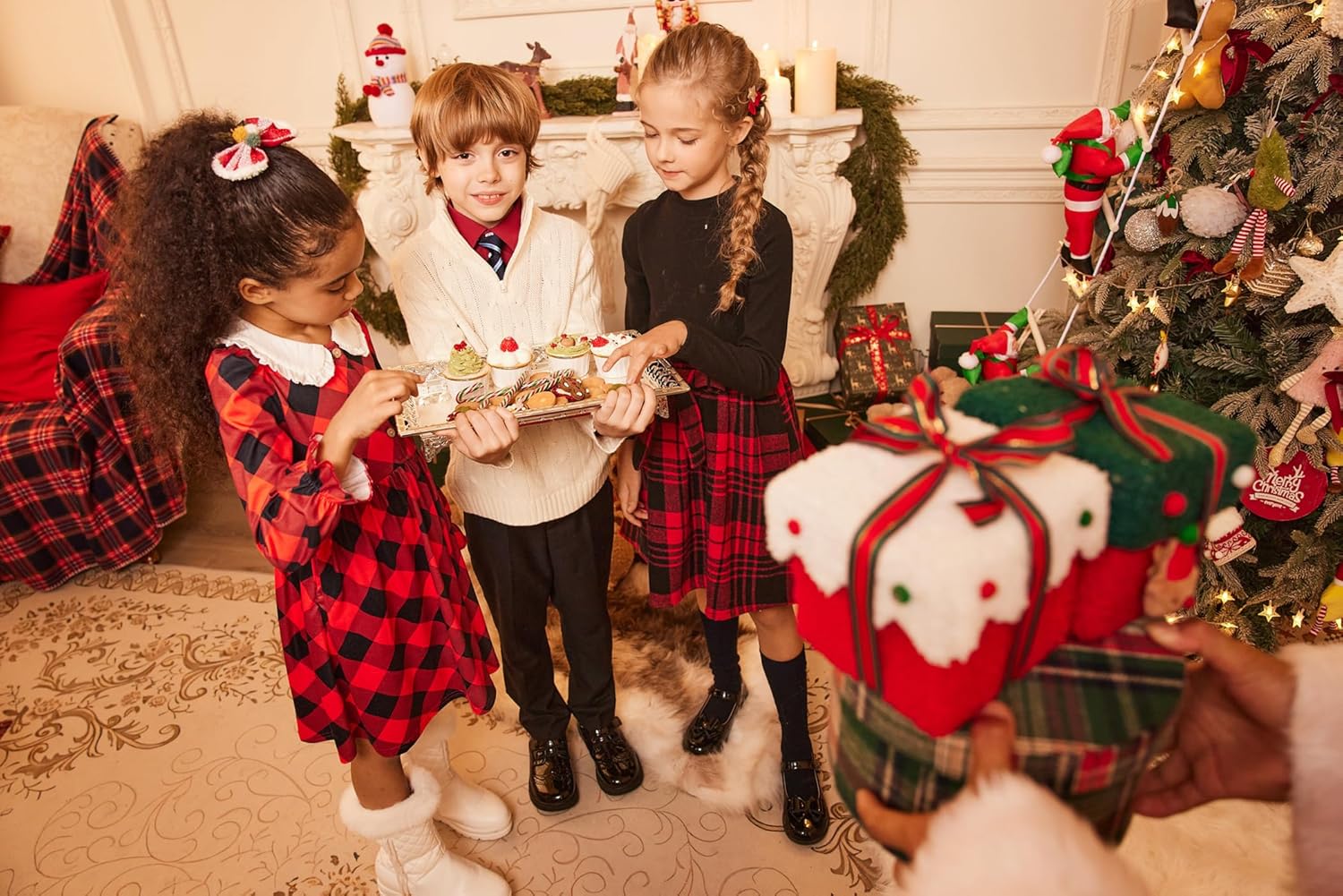 Arshiner Boy's Cable Knitted Sweater Half Zip Lightweight Casual Pullovers for Kids 3-12 Years - Image 2