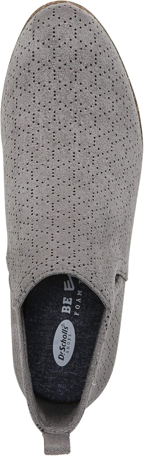 Dr. Scholl's Shoes Women's Rate Ankle Boot, Dark Shadow Grey Perforated Microfiber Suede, 8 US - Image 12