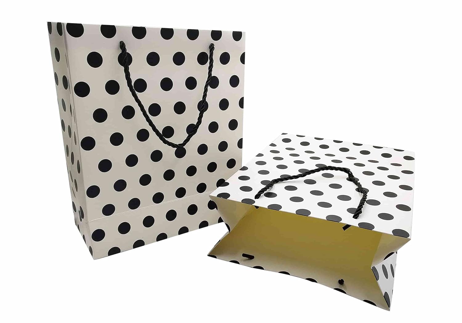 CYRU 10.3"x4.9"x12.6" Pack of 12 Large Size Gift Bags Paper Bags with