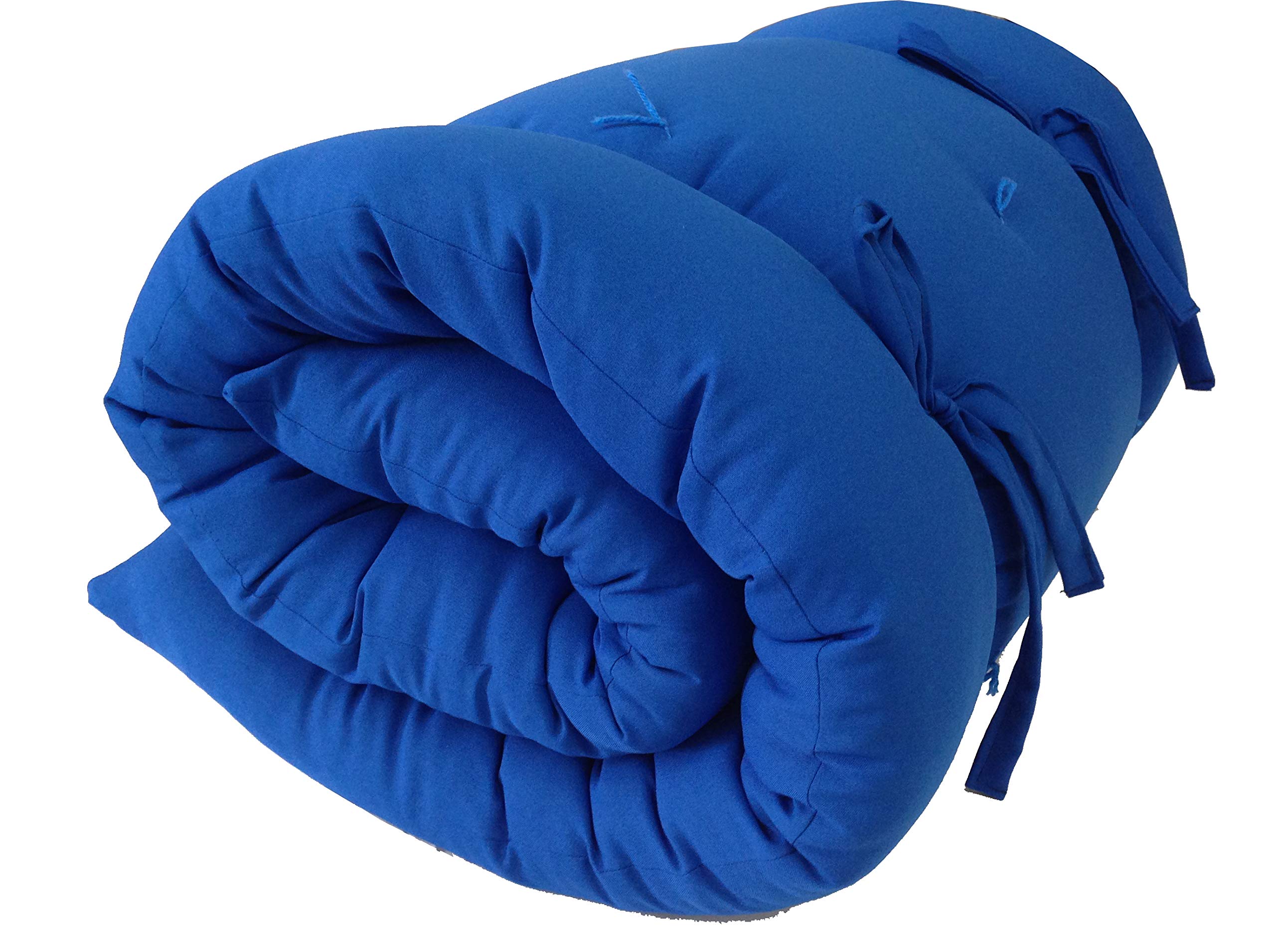 Buy D&D Futon Furniture Royal Blue Traditional Japanese Floor Rolling