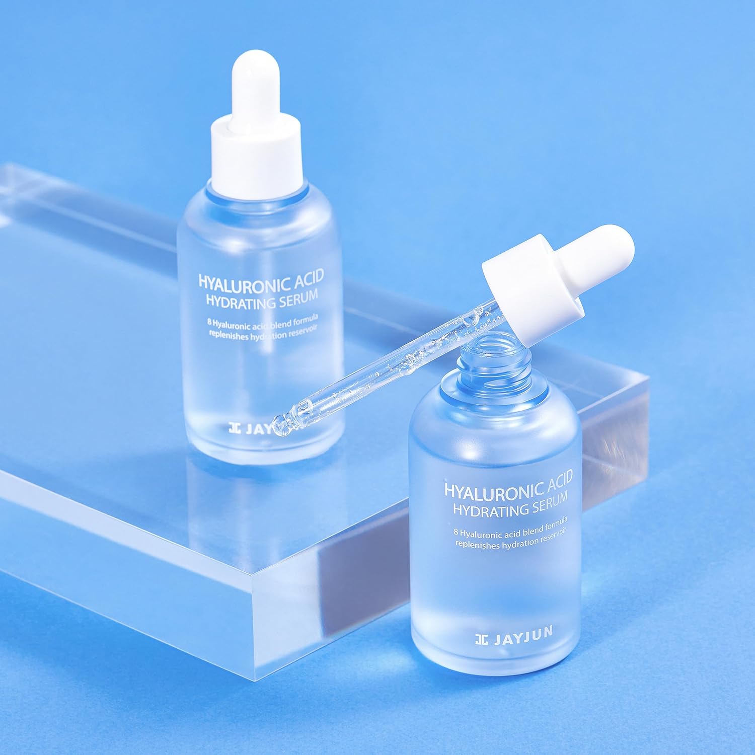 Jayjun Hyaluronic Acid Hydrating Serum 50ml / 1.69 fl oz – Deep Moisture Plumping Face Serum with 3-Layer Hyaluronic Acid, Skin Barrier Strengthening, Dermatologist Tested Korean Skincare - Image 3