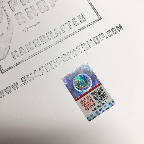 Miniatura 6 de Nebraska Cornhuskers Art Print Gift (Big Red Husker)