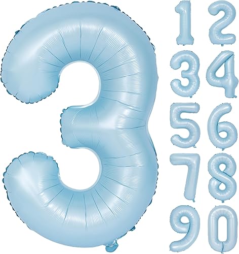 Vista 4 de 40" Macaron purple Number Balloons Helium Foil Mylar Balloon Birthday Party banquet Decoration 9