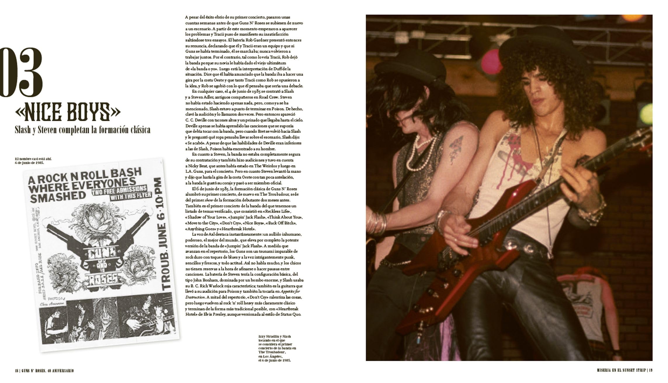 Guns N' Roses. 40 aniversario (Música y cine)
