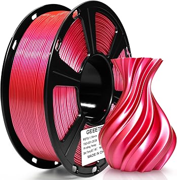 Geeetech PETG Filament 1.75mm Metallic Pink, 1kg Spool 3D Printer Filament