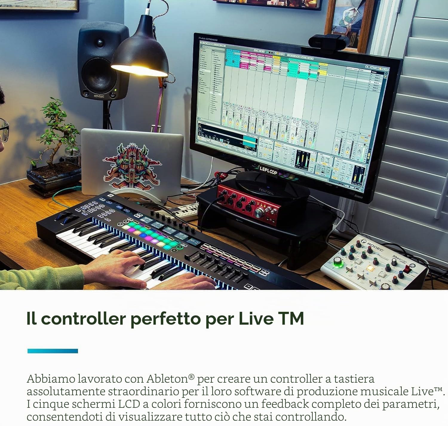 Novation 49SL MkIII, controller a tastiera MIDI a 49 tasti e sequencer con integrazione per la DAW