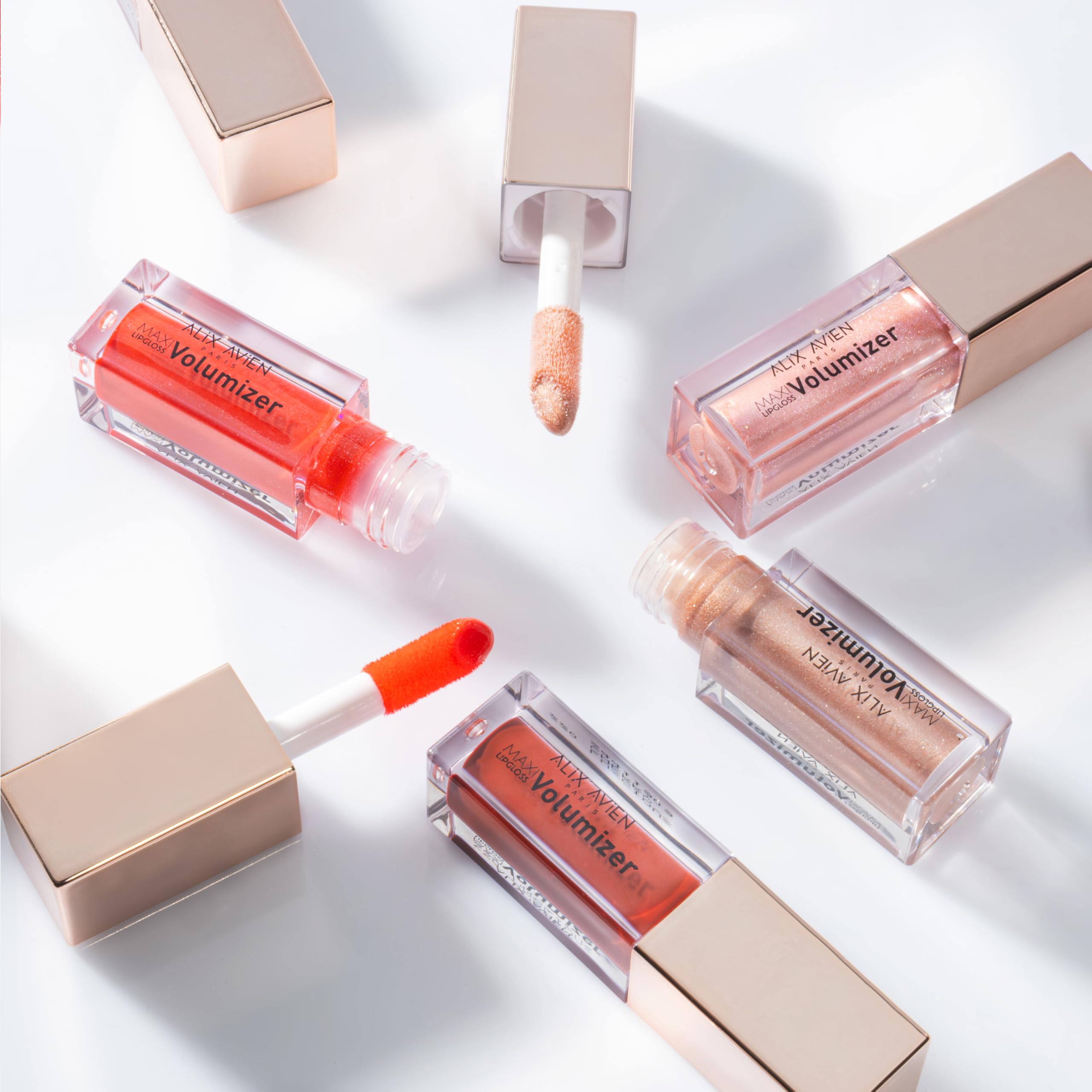 ALIX AVIEN Maxivolumizer Lipgloss 202 - Maxipearl - Kalıcı Ve Nemlendirici Ruj - Dolgunlaştırıcı Etki (2 paketi)